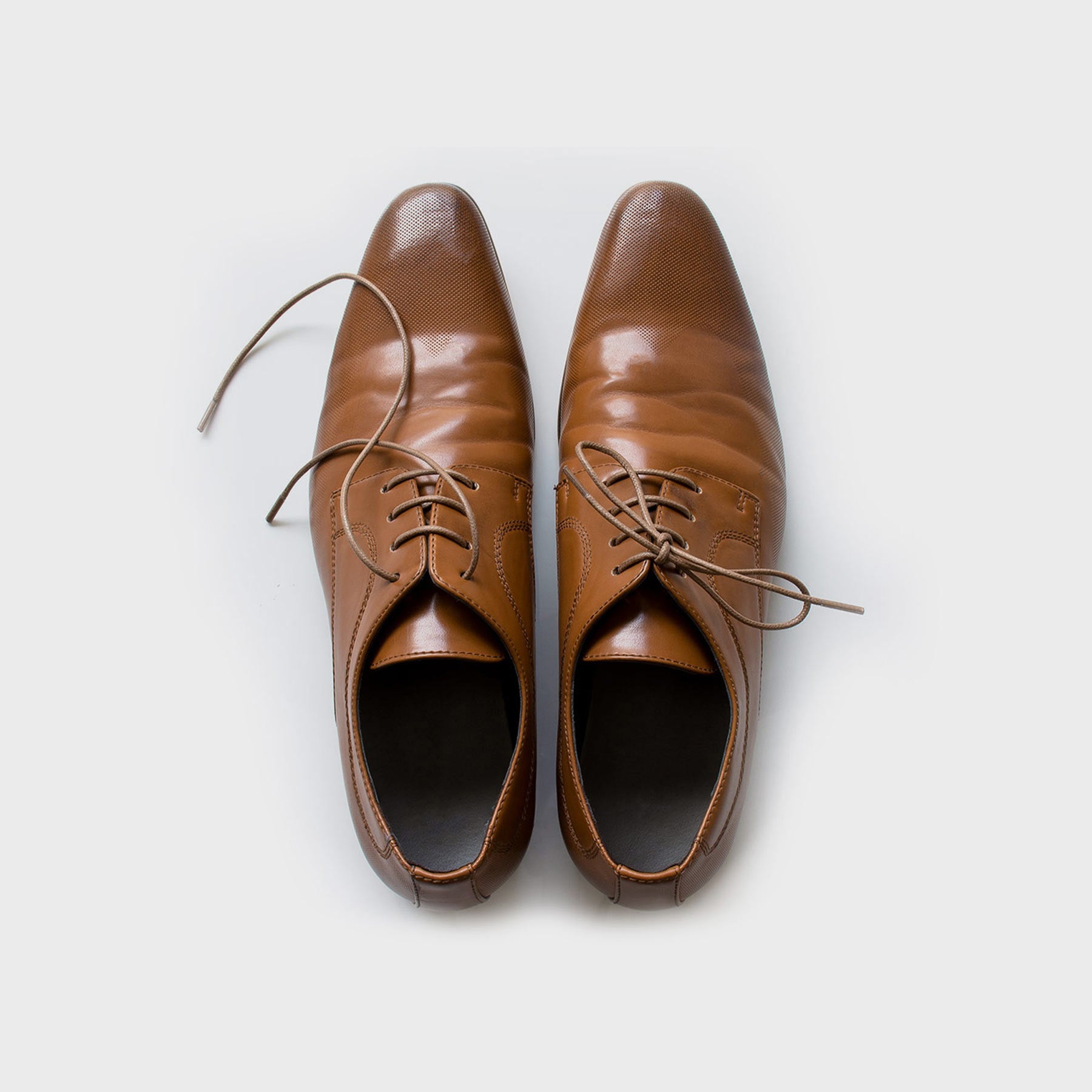 Ash Brown Dress Shoelaces
