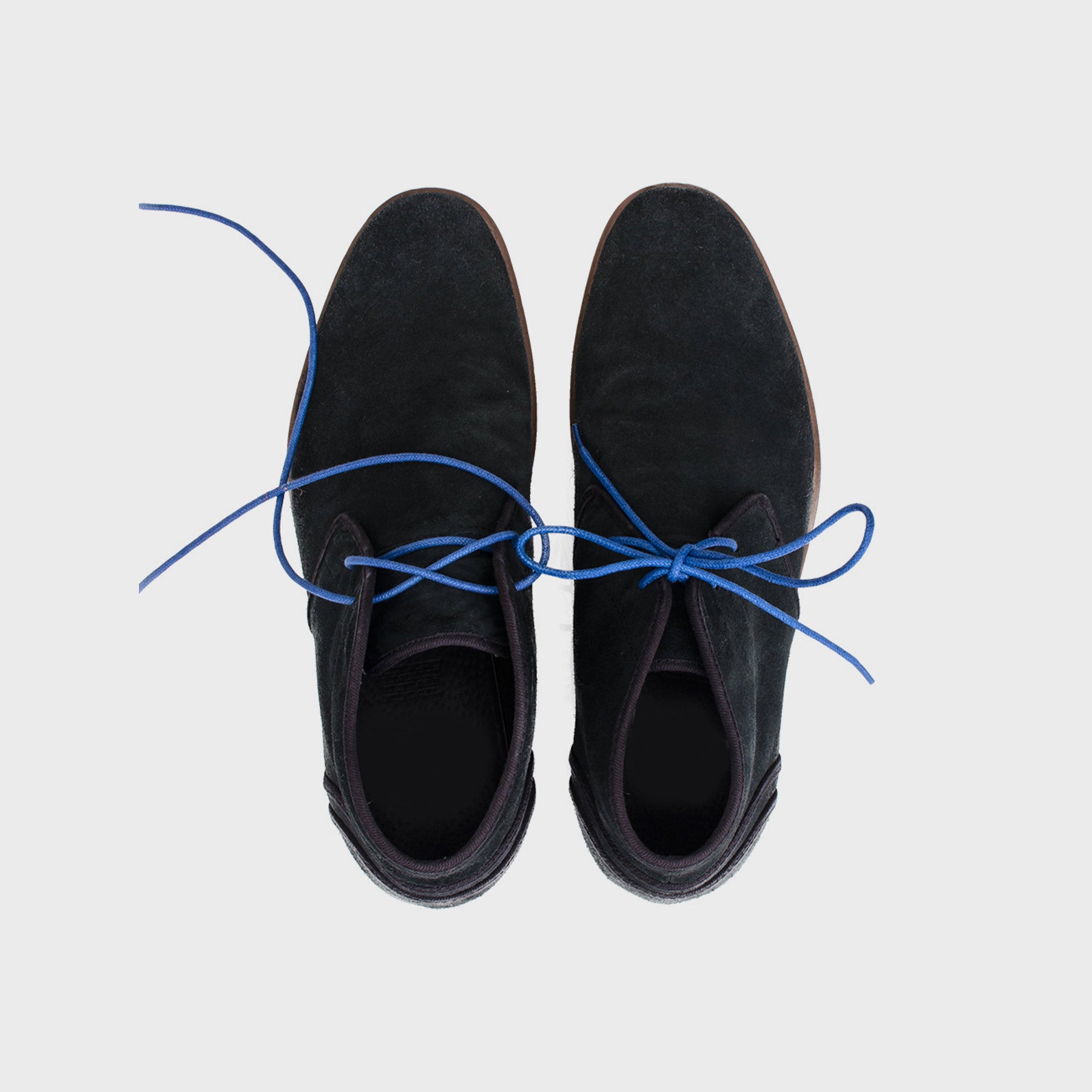 Brilliant Blue Dress Shoelaces