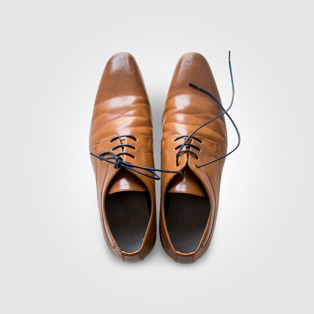 Midnight Blue Dress Shoelaces