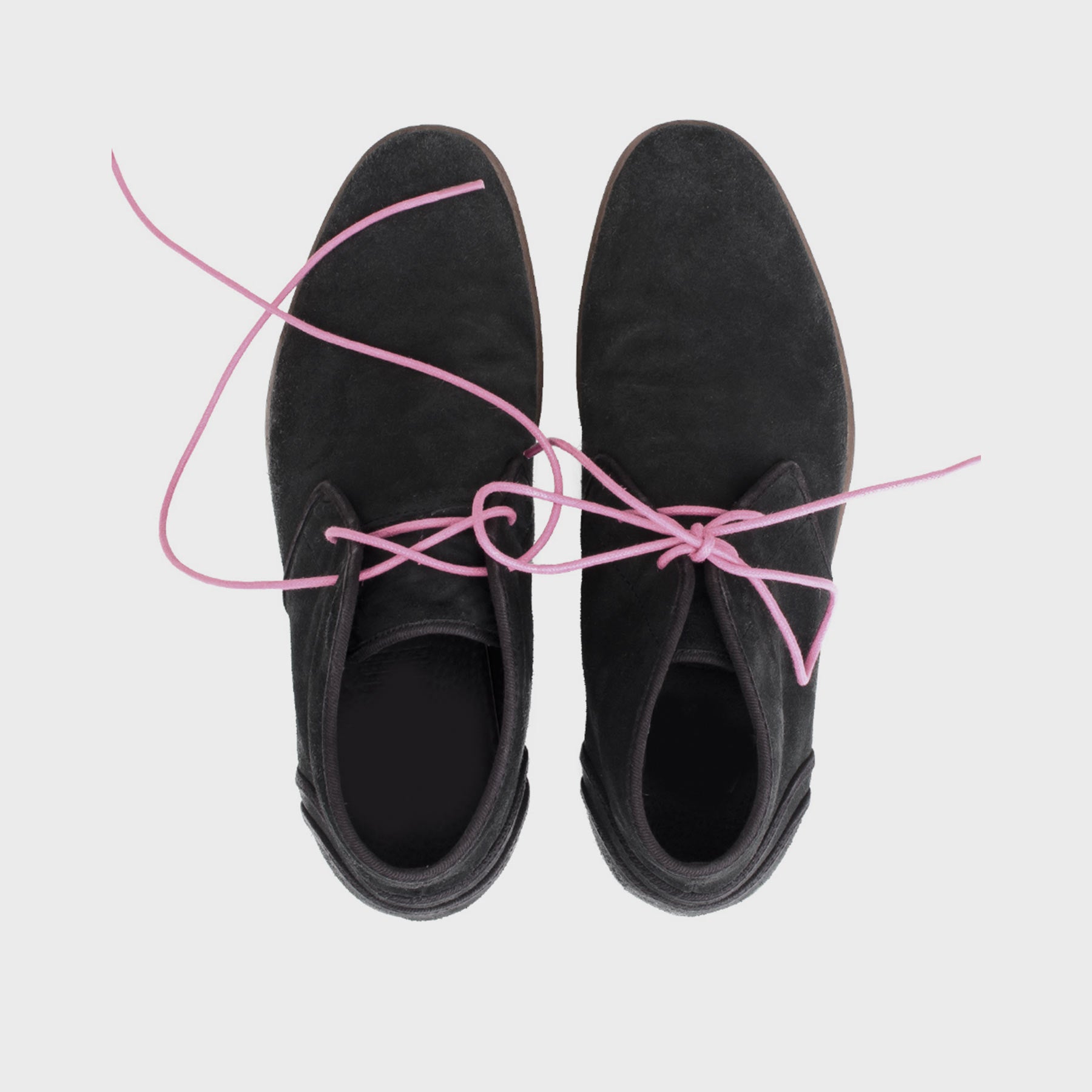 Soft Pink Dress Shoelaces
