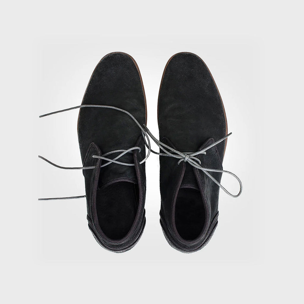 Gunmetal Grey Dress Shoelaces