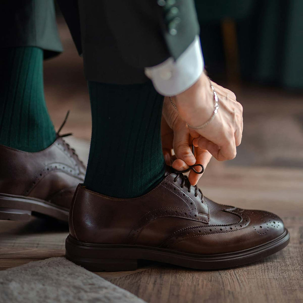Mocha Brown Dress Shoelaces