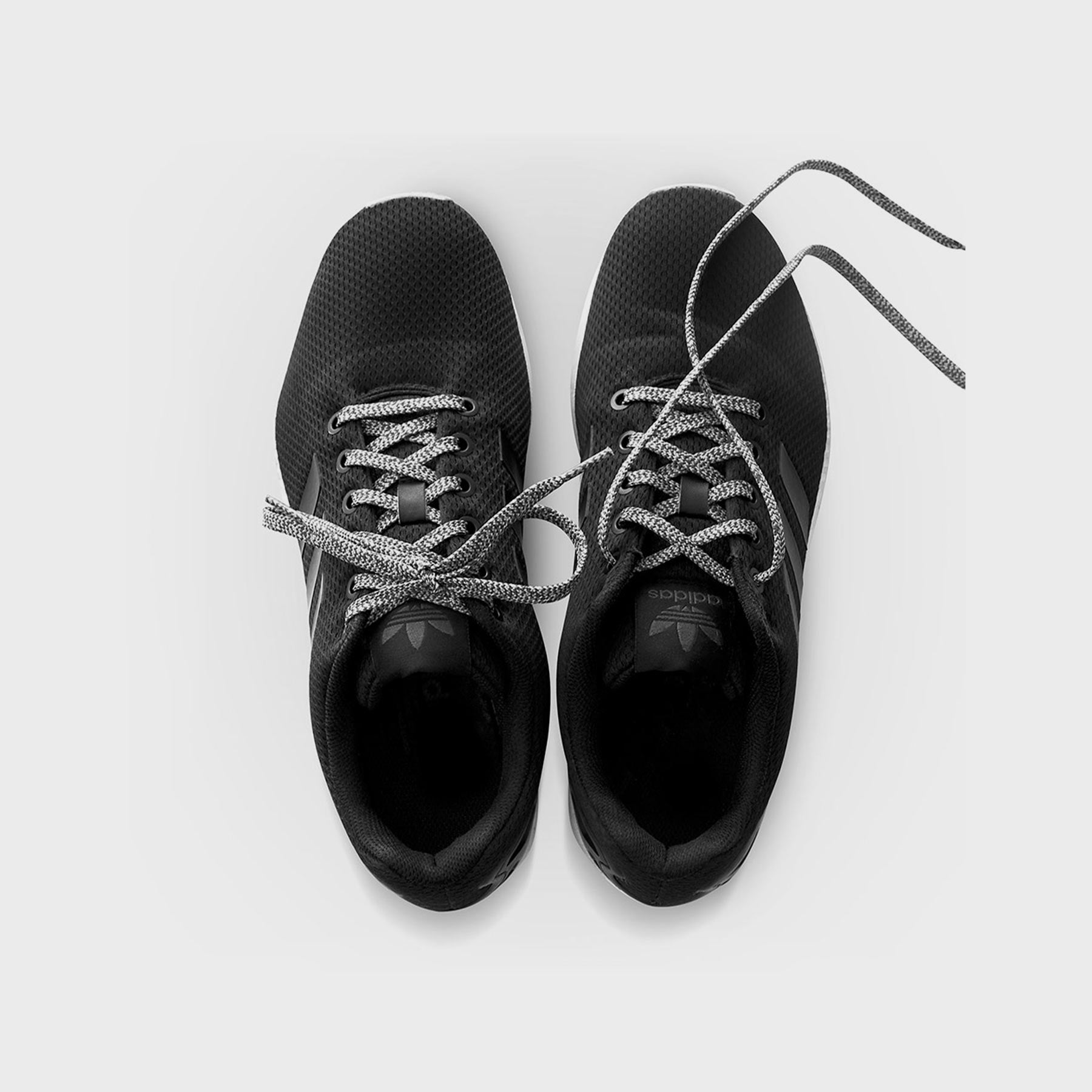 Grey White Pattern Street Laces